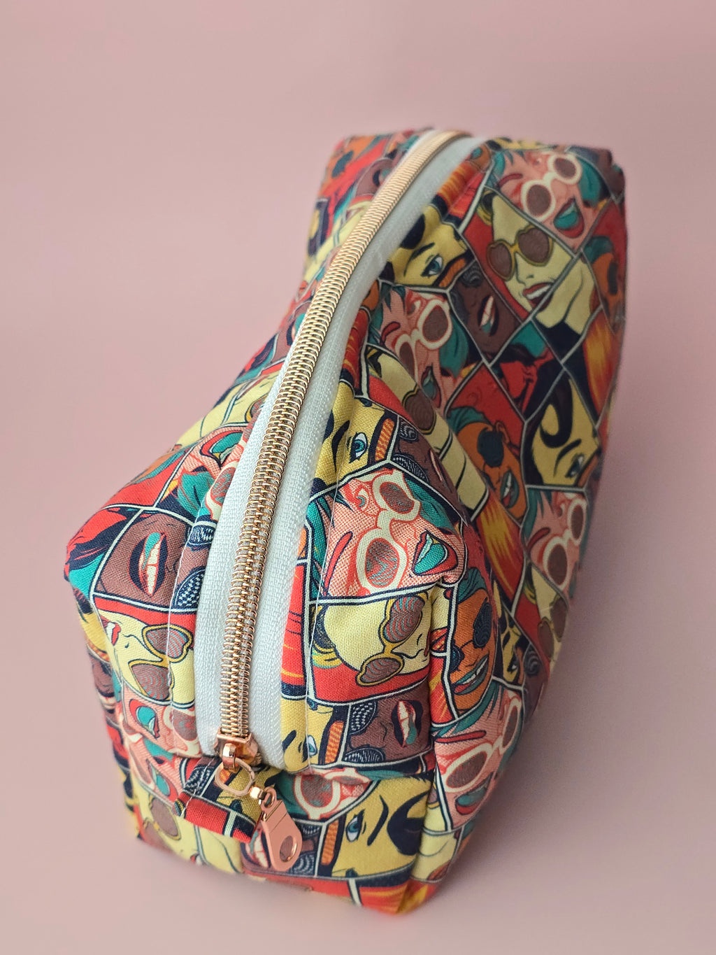 Comic Art Cosmetic Bag