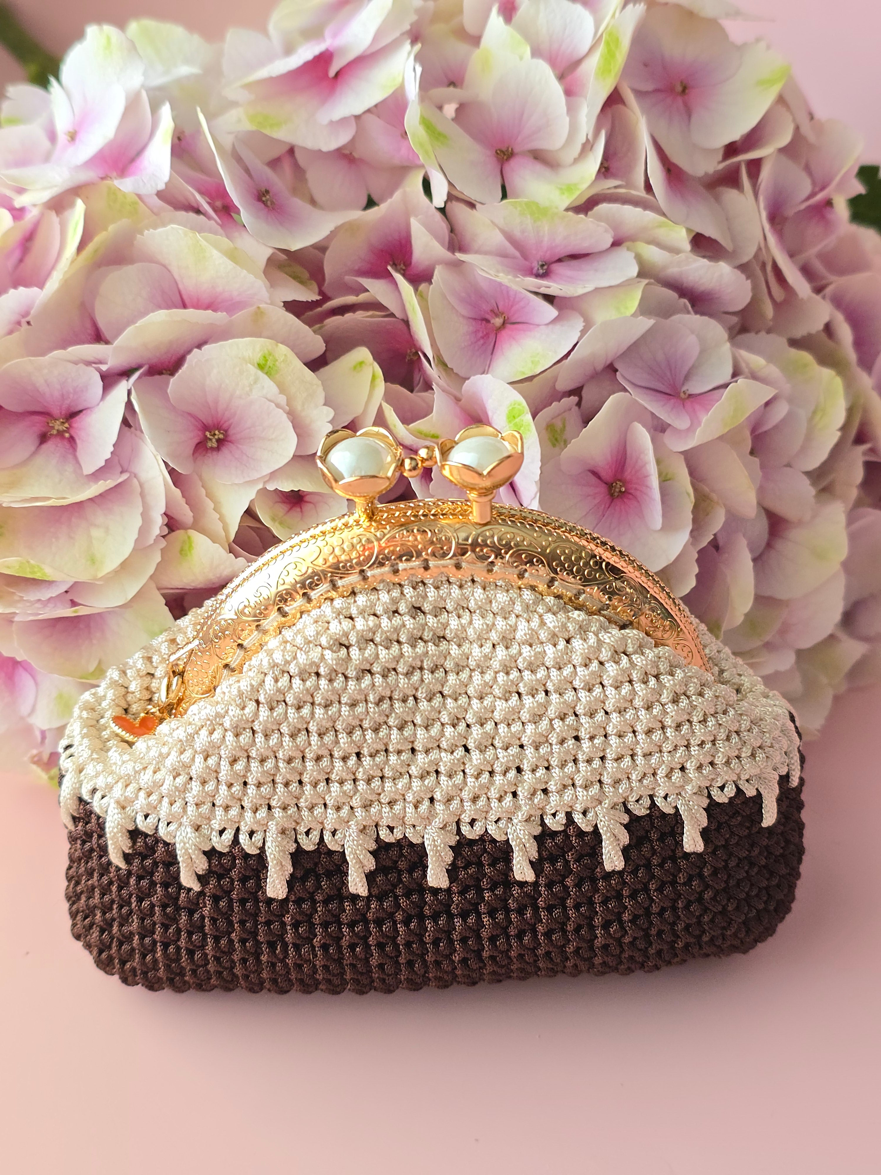 Dark Chocolate Drip Coin Purse