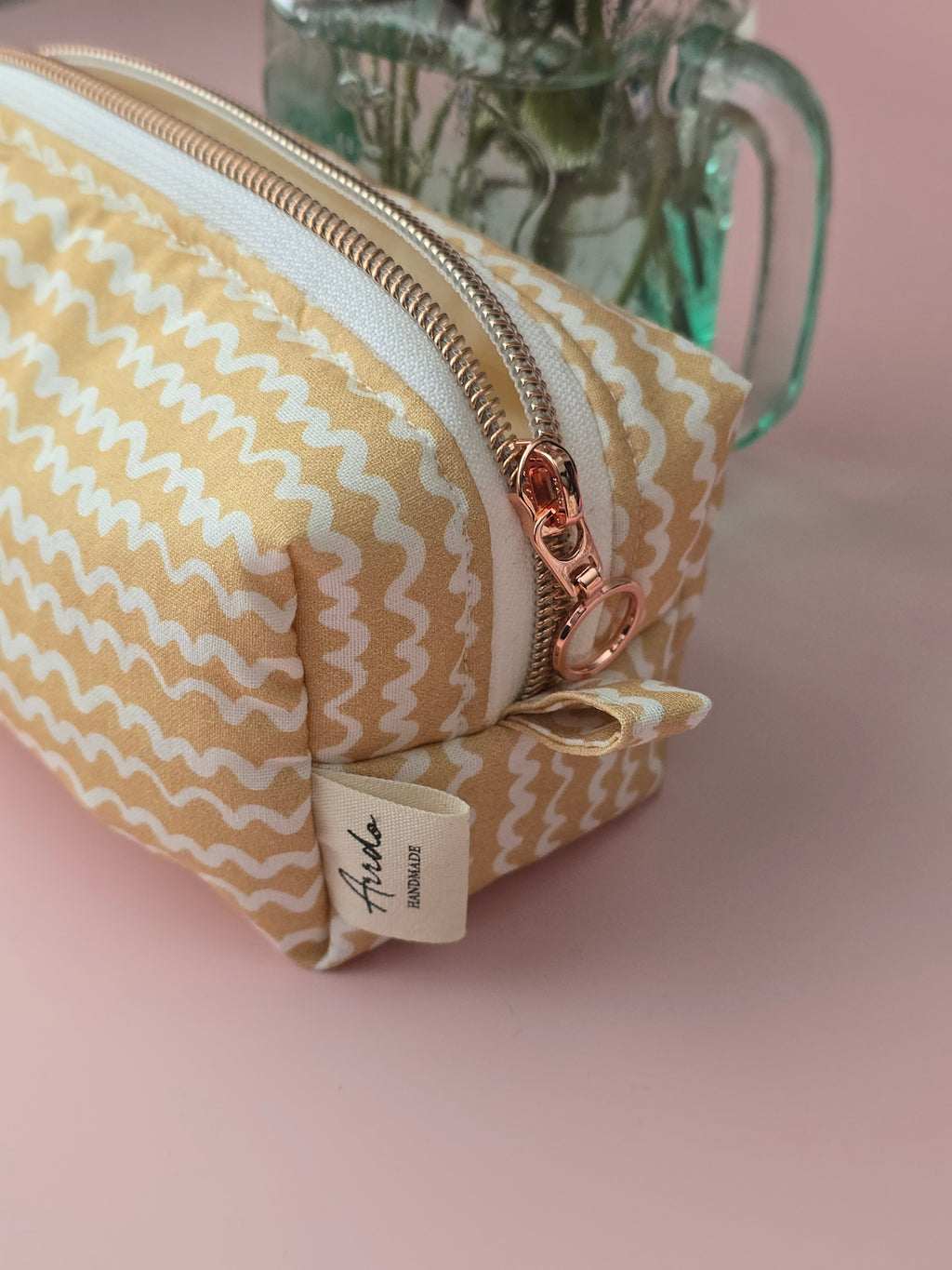 Shine As You Like – Handmade Cosmetic Pouch