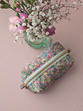 Floral Handmade Zipper Pouch 🌸