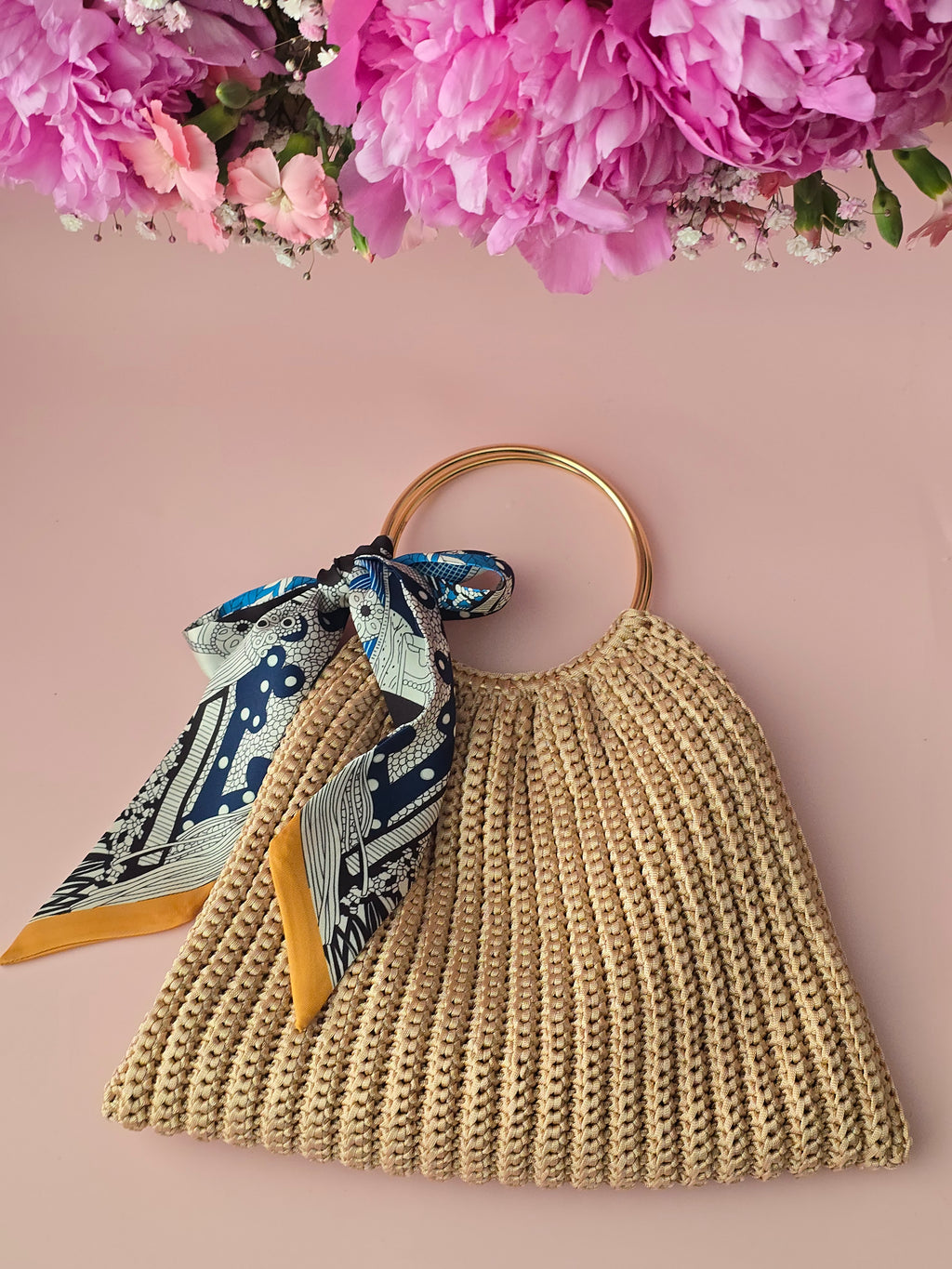 Crochet summer bag