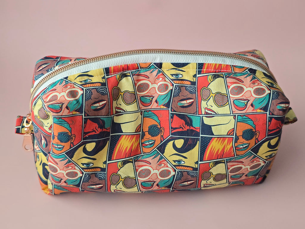 Comic Art Cosmetic Bag