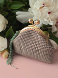 Crochet Frame Coin Purse | Handmade Mini Wallet