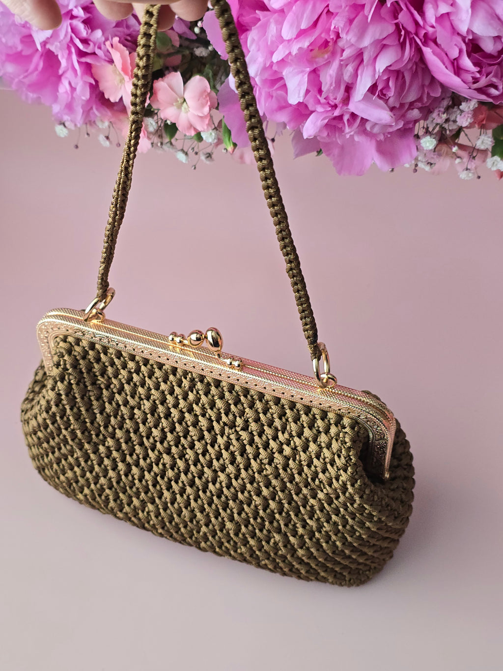 Mocha Éclat Clutch