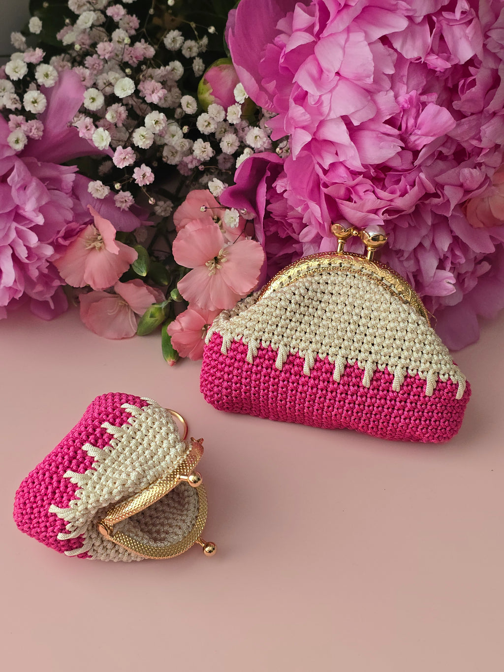Berry Cream Kisslock Set