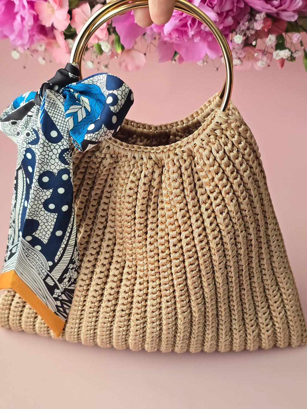 Crochet summer bag
