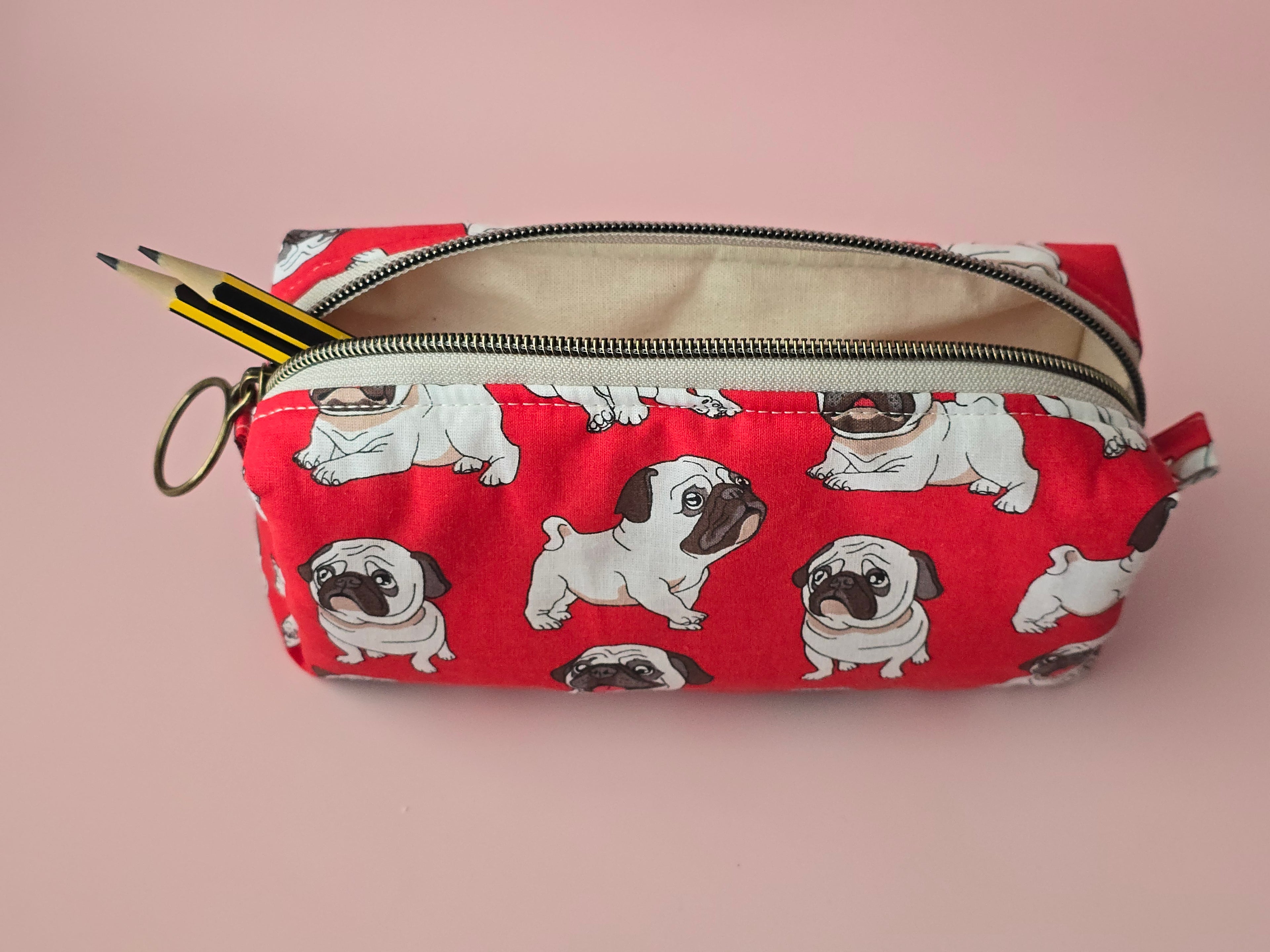 Pug Pencil Case