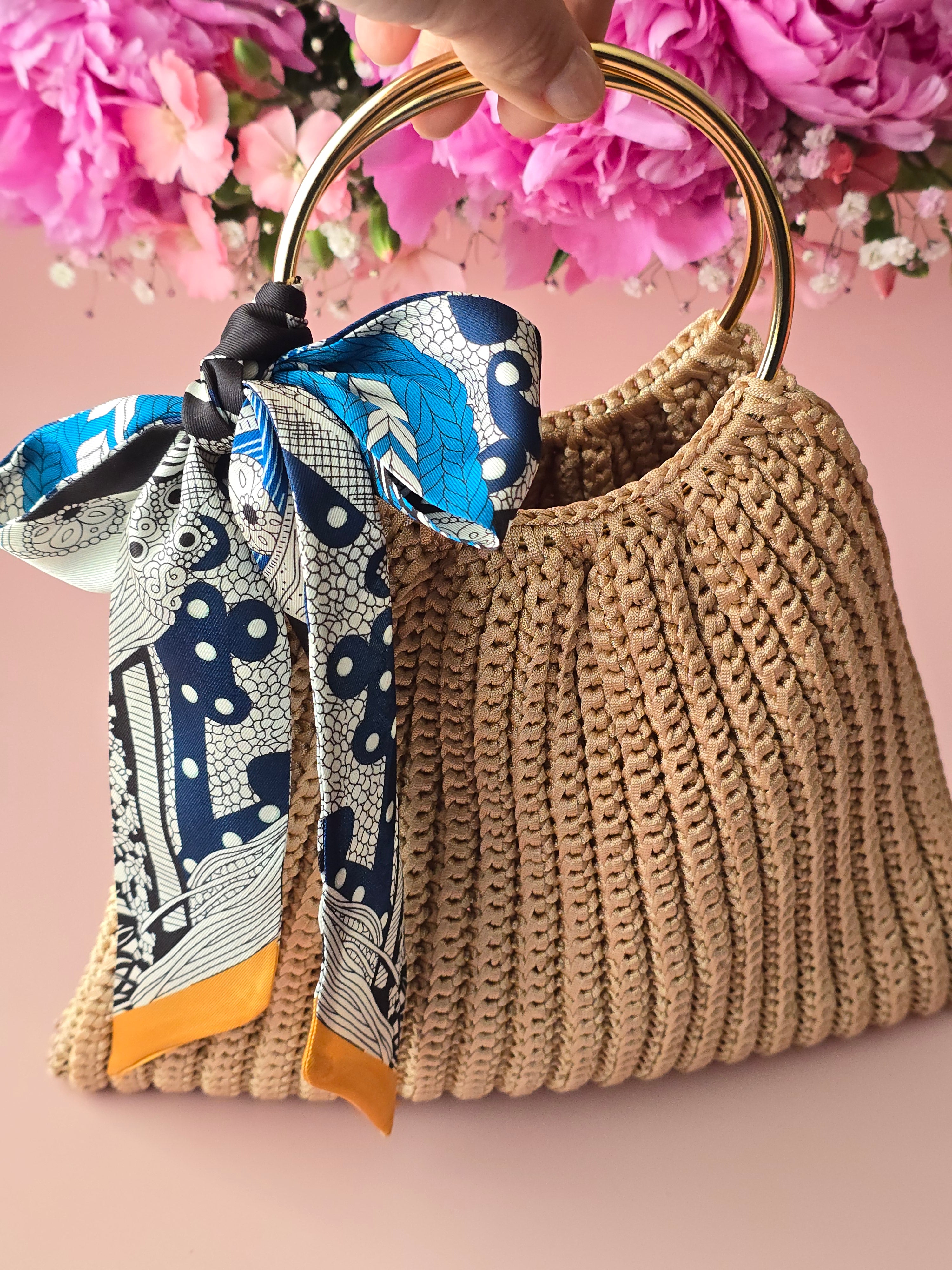 Crochet summer bag