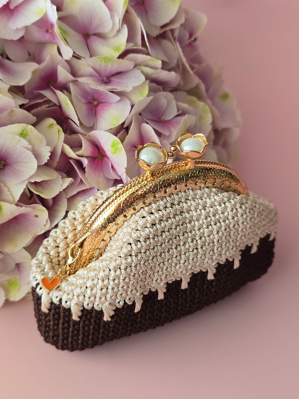 Dark Chocolate Drip Coin Purse