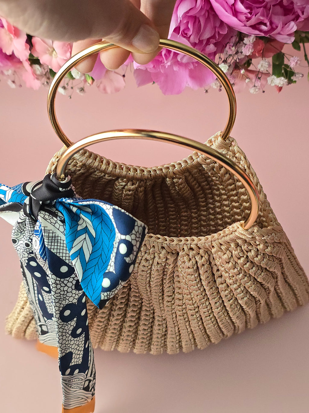 Crochet summer bag