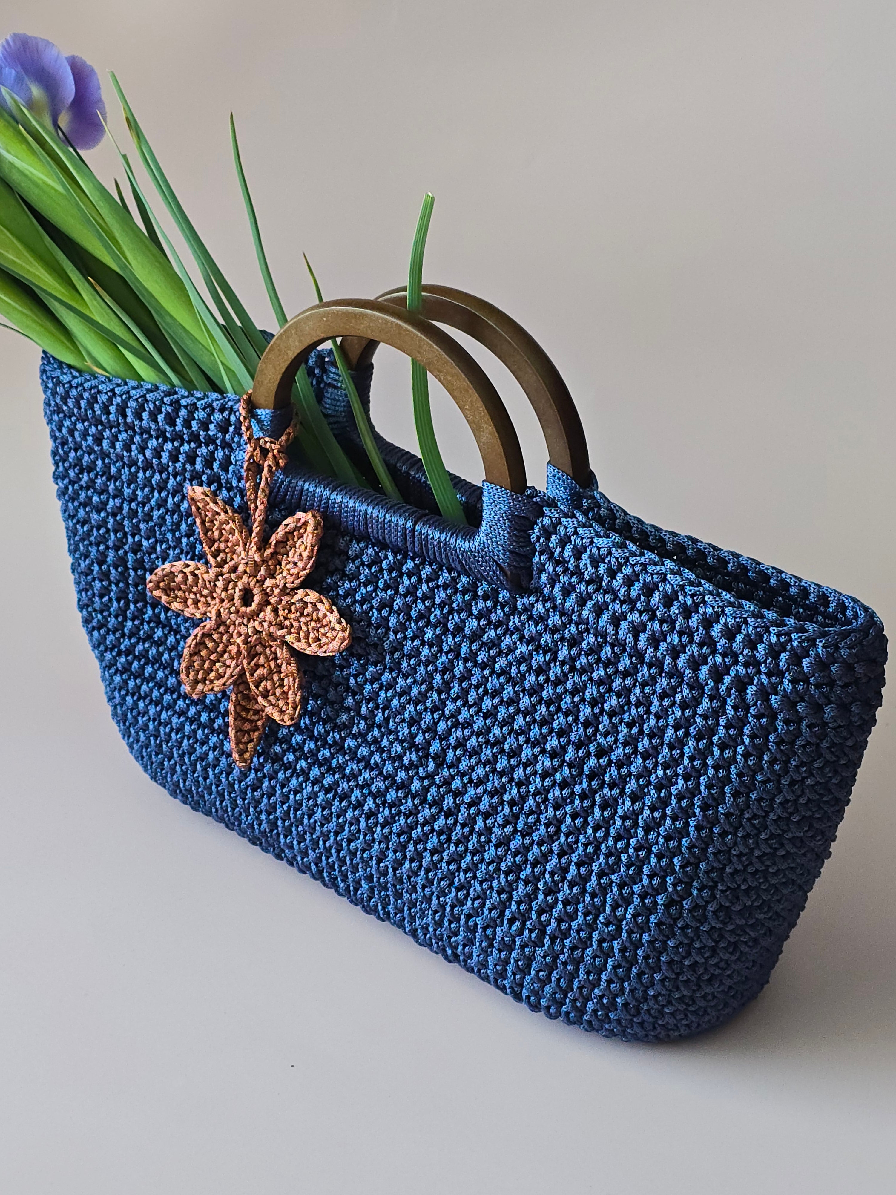 Summer Bloom Crochet Bag