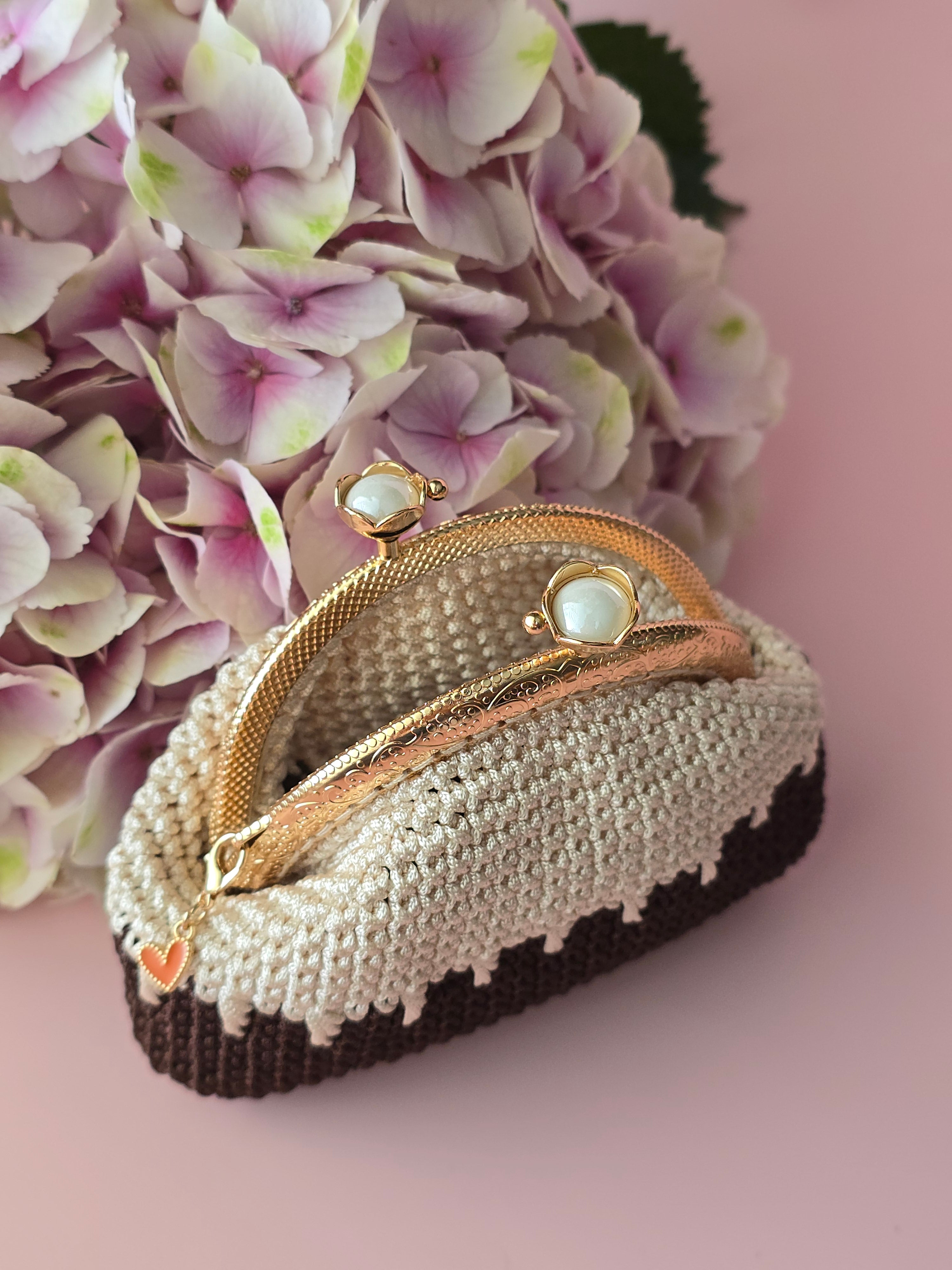 Dark Chocolate Drip Coin Purse