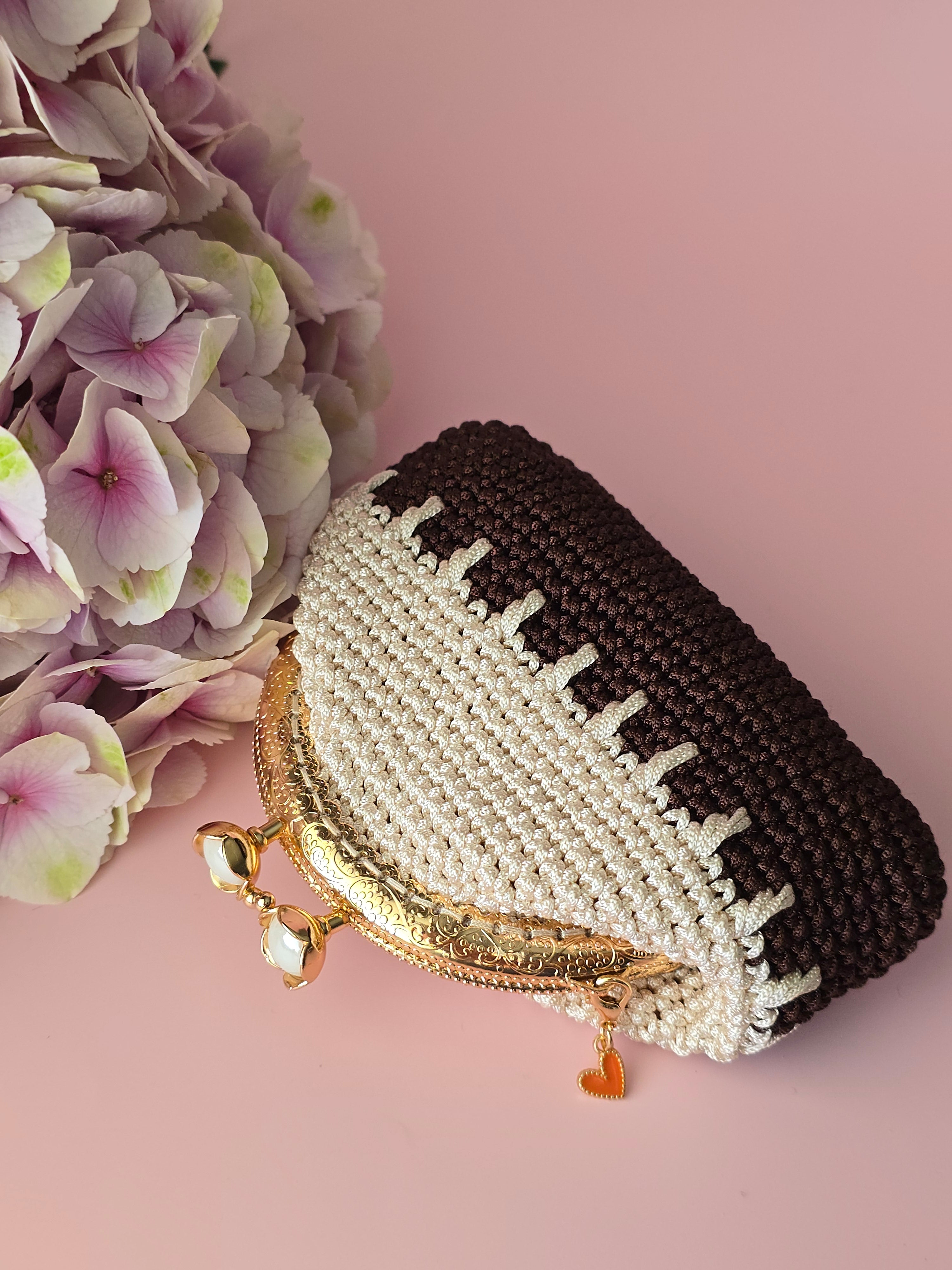 Dark Chocolate Drip Coin Purse
