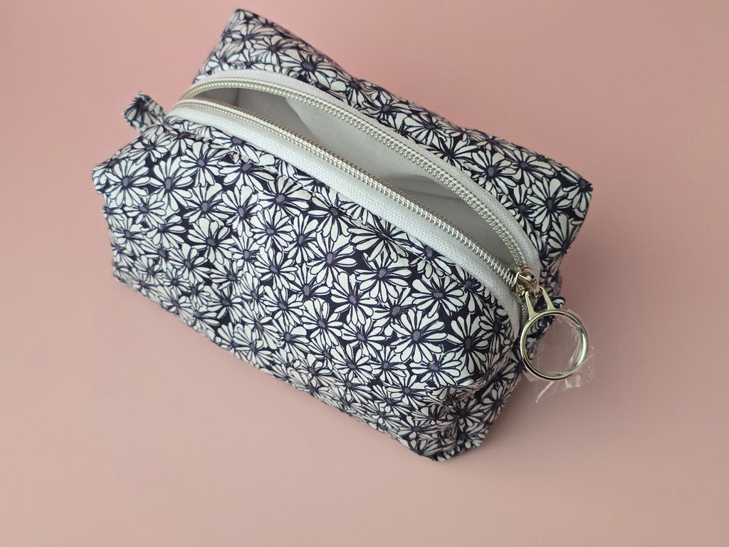 Floral Zipper Pouch
