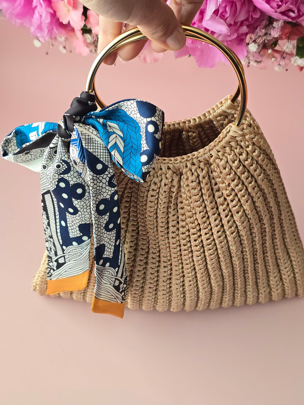 Crochet summer bag