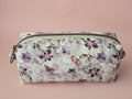 Purple Floral Pencil Case