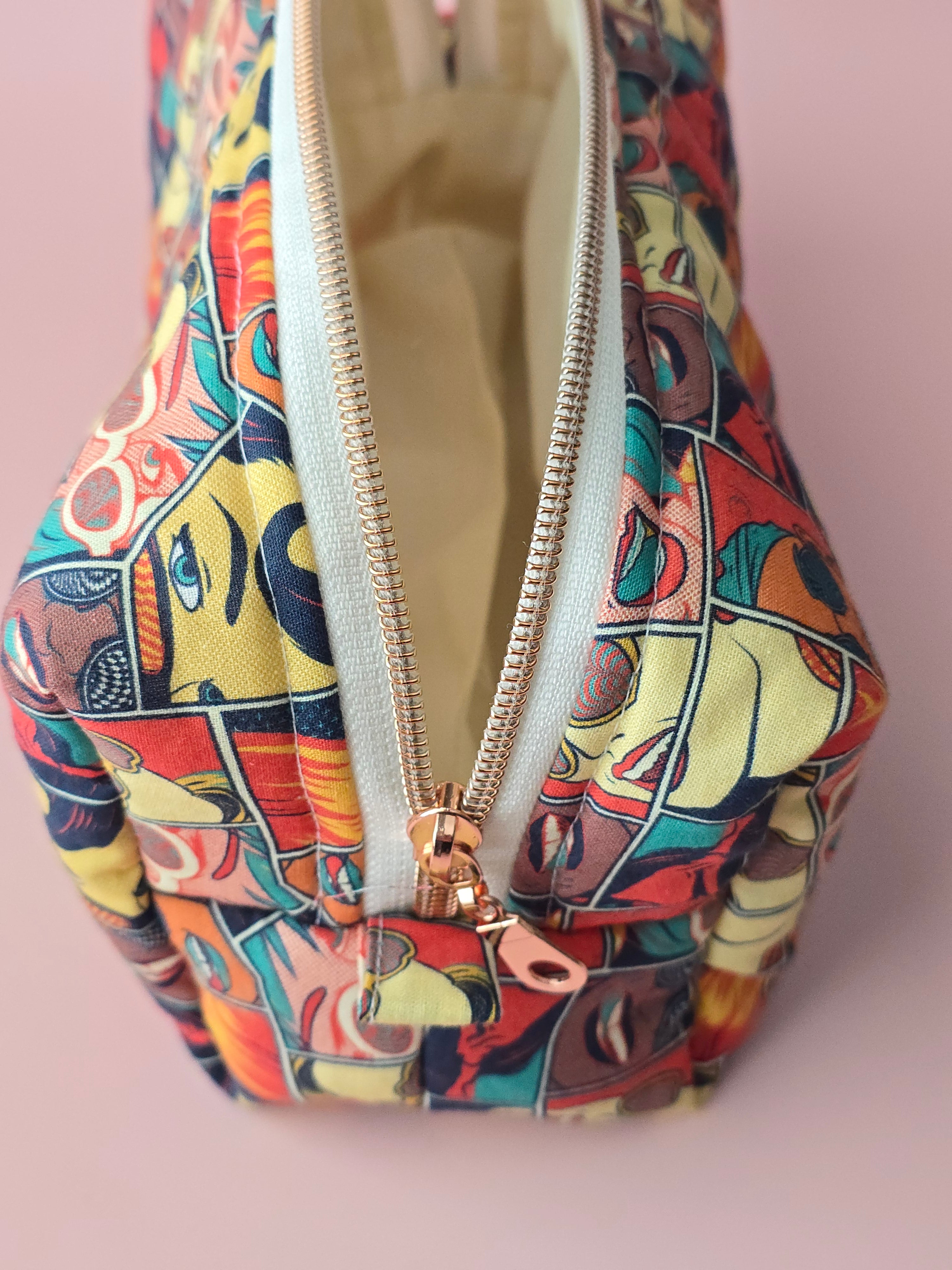 Comic Art Cosmetic Bag