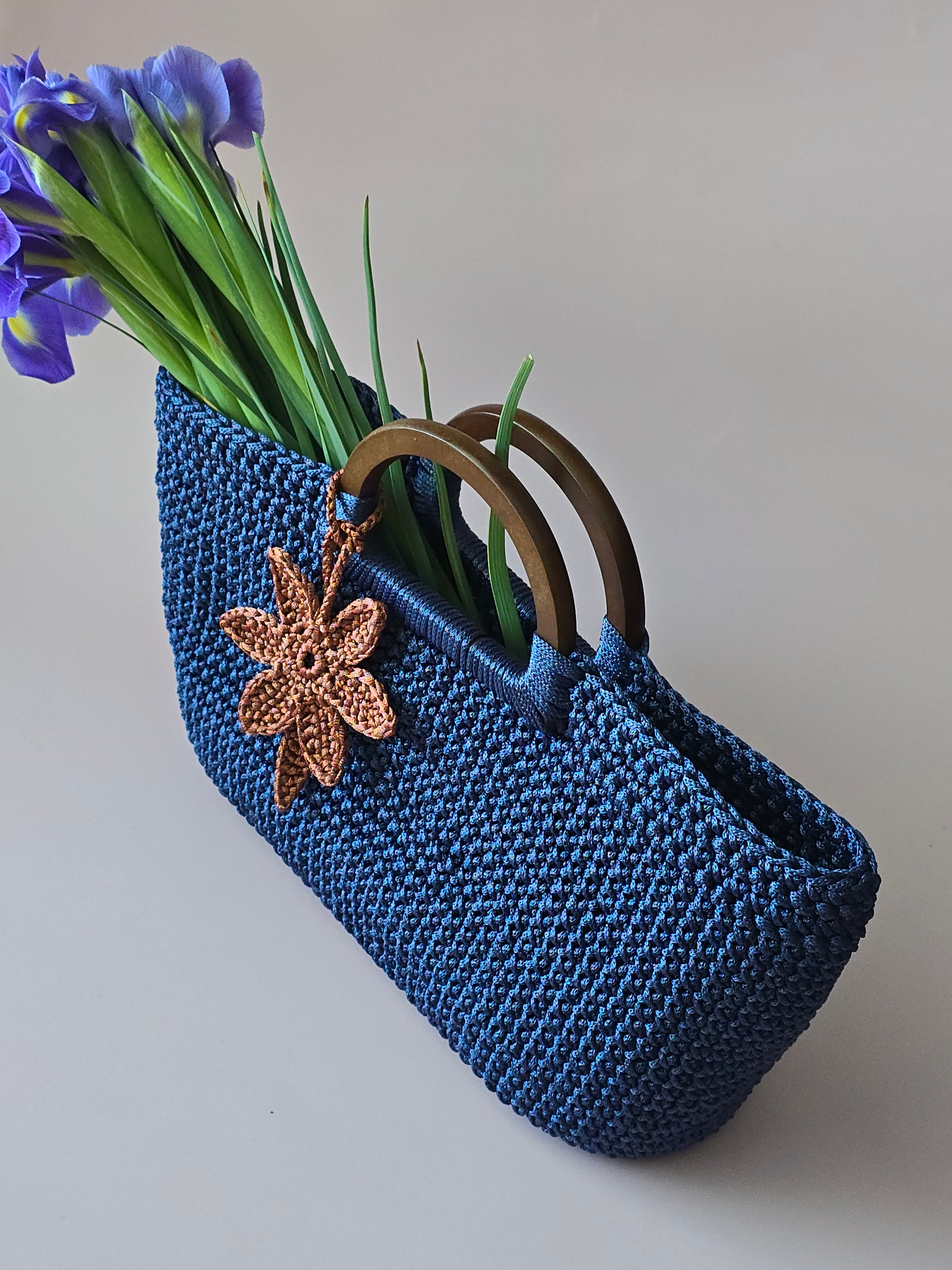 Summer Bloom Crochet Bag