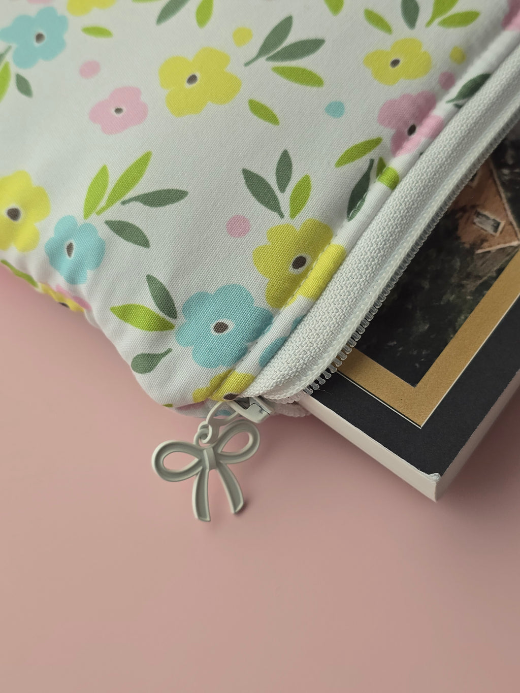 Pastel Floral Book & Tablet Sleeve