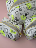 Neon Love Pouch Set