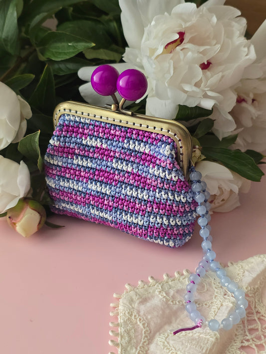 Crochet Coin Purse with Metal Frame