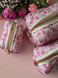 Pink Blossom Zipper Pouch Set 🌸