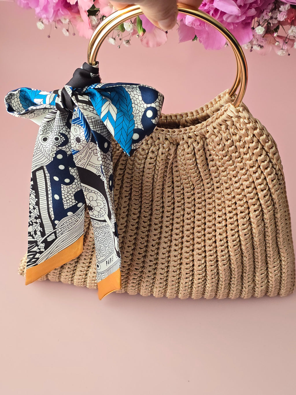 Crochet summer bag