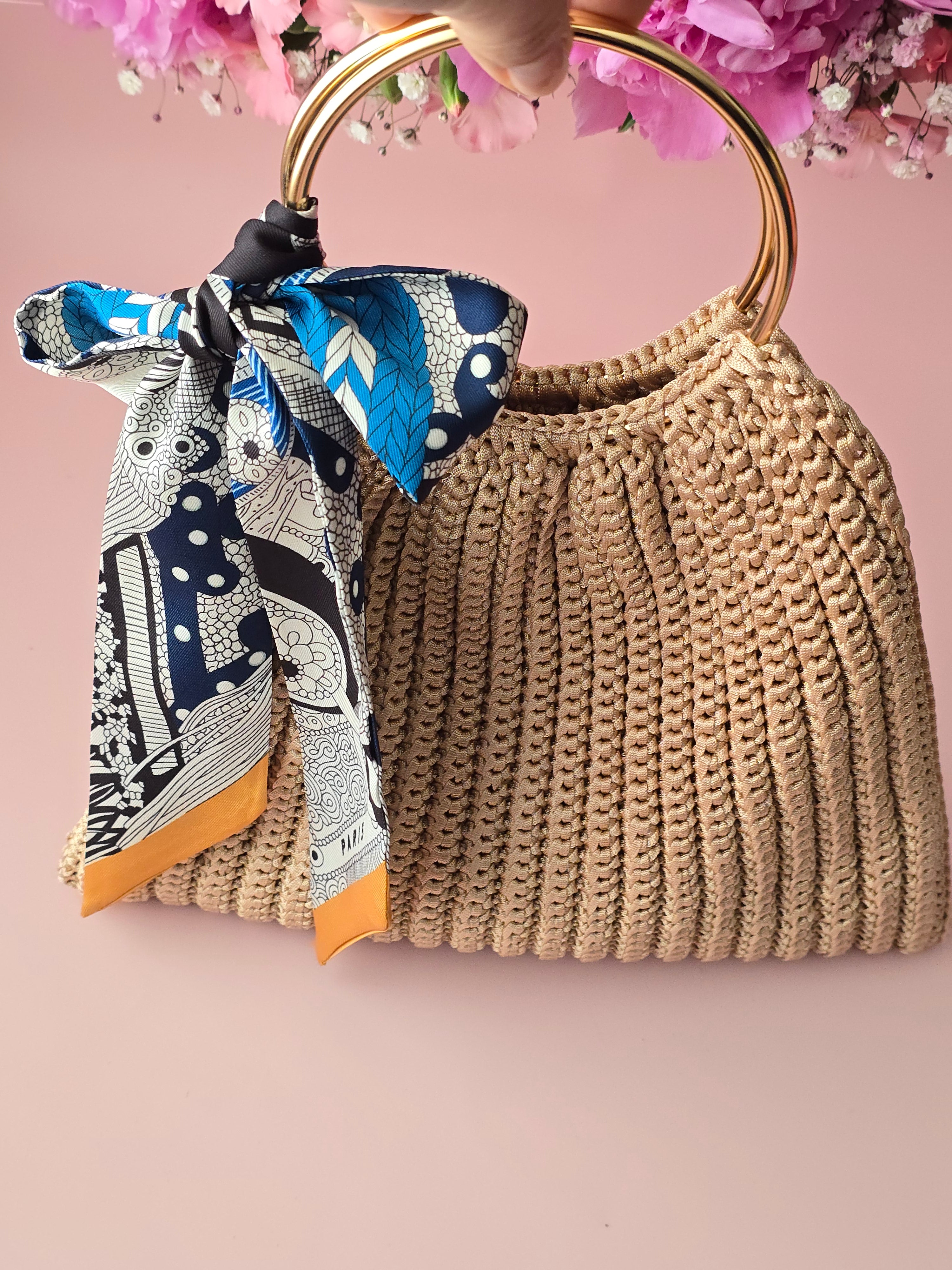 Crochet summer bag