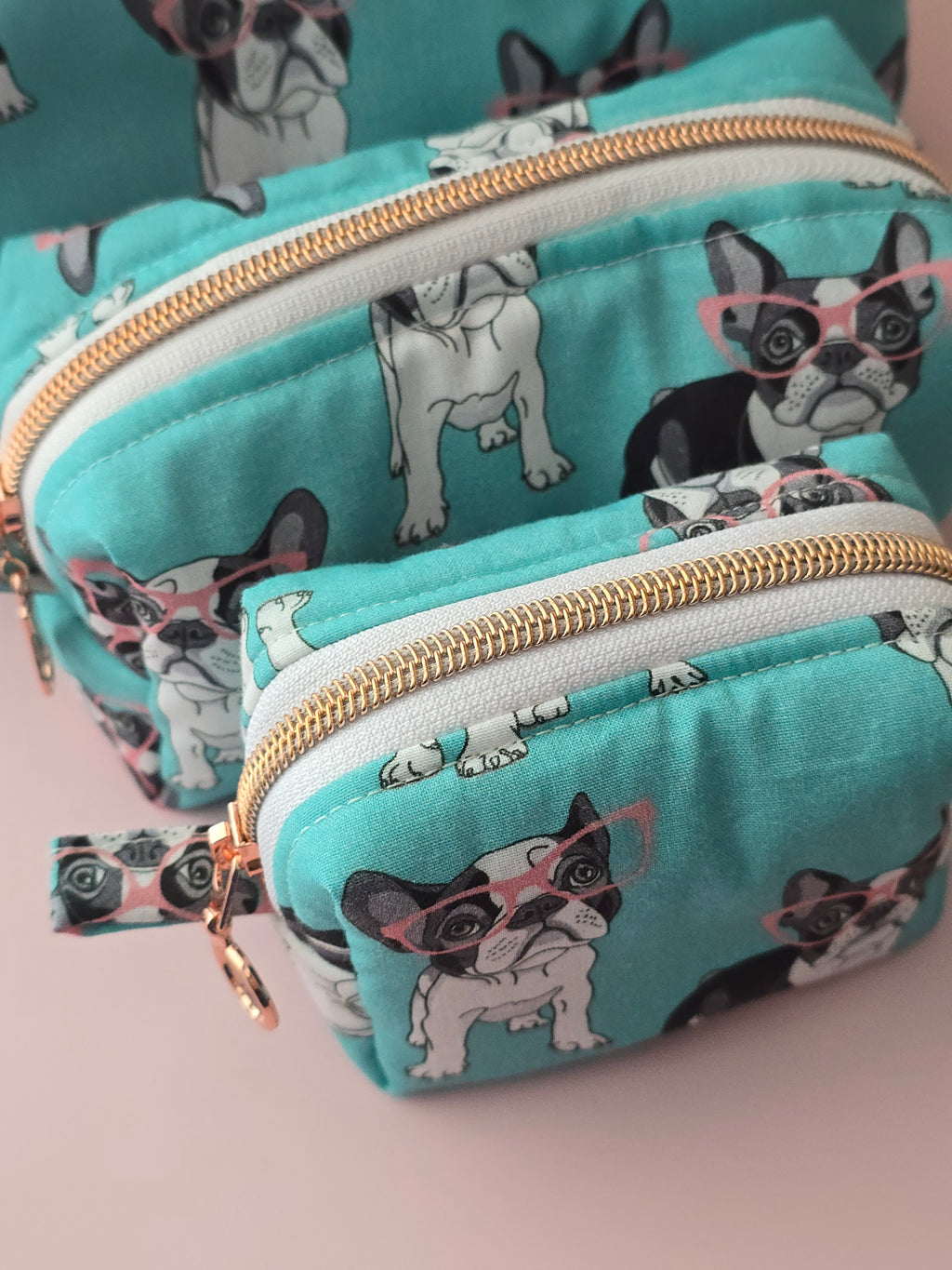 Frenchie Breeze Pouch Set